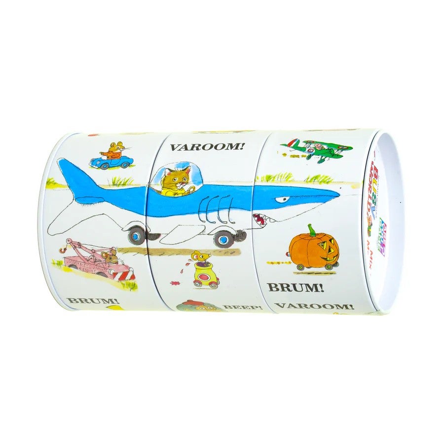 Richard Scarry's Busy World Mix and Match Jigsaw Puzzle