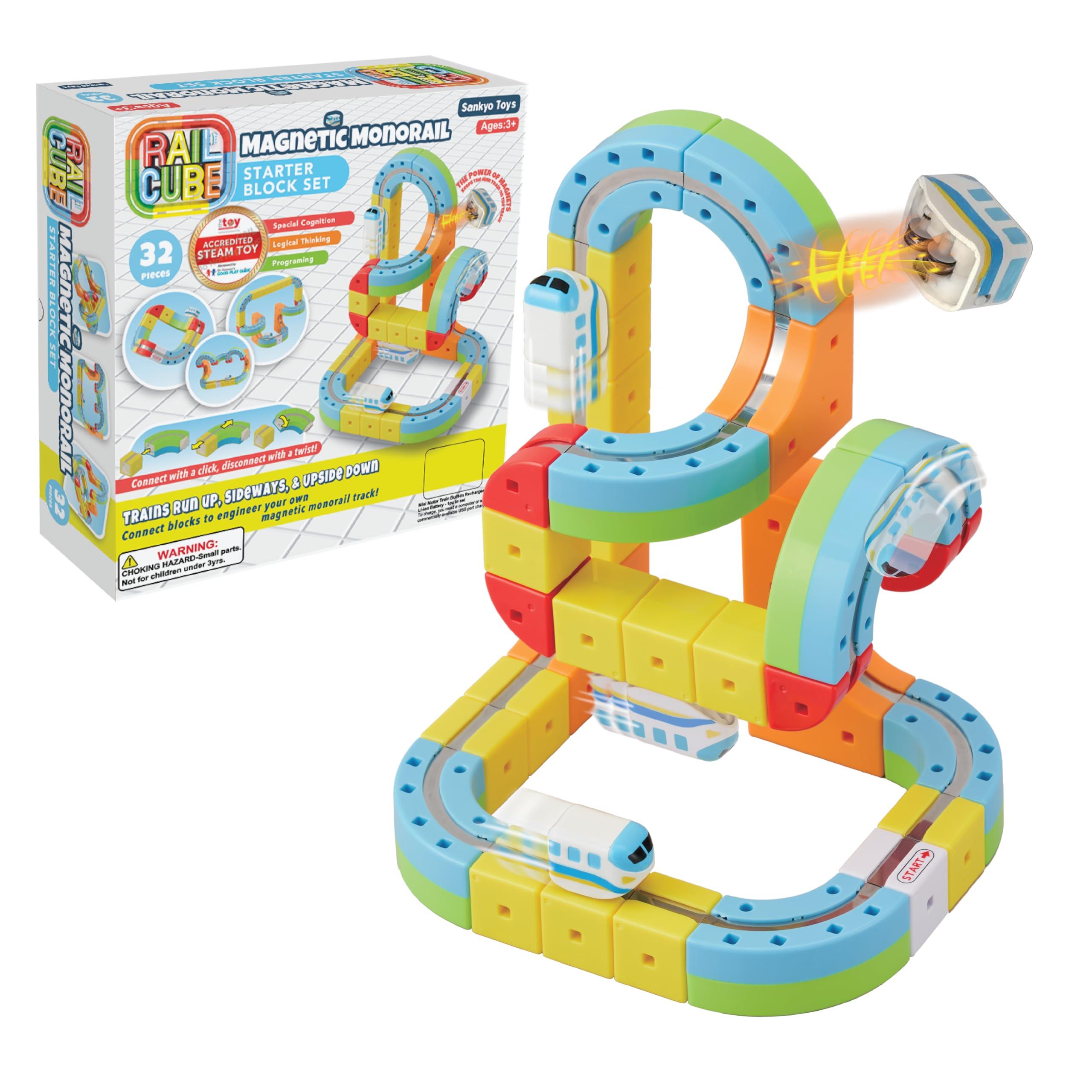 Rail Cube Magnetic Monorail Starter Set