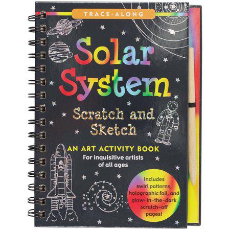 Solar System Scratch & Sketch