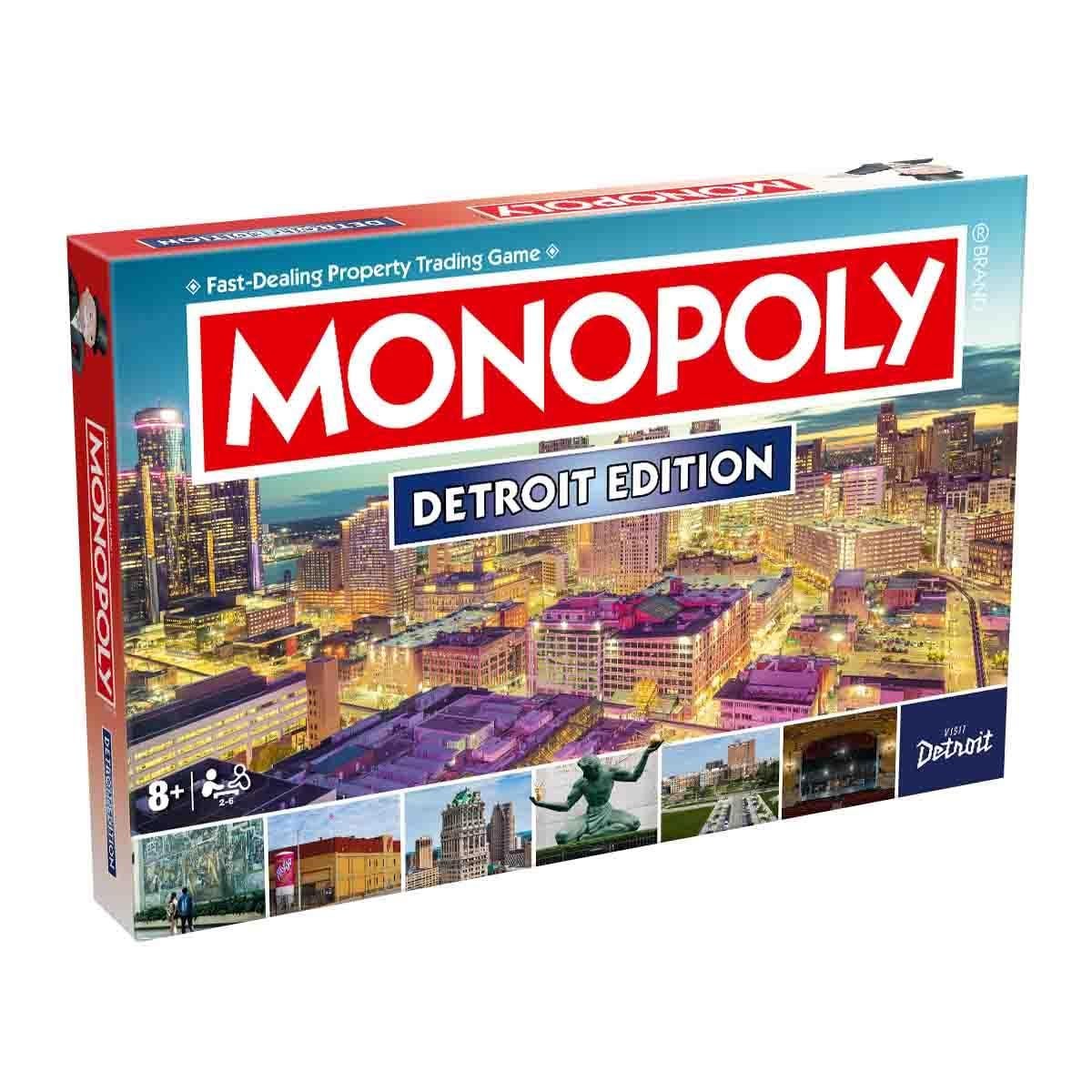 Monopoly Detroit Edition - Top Trumps