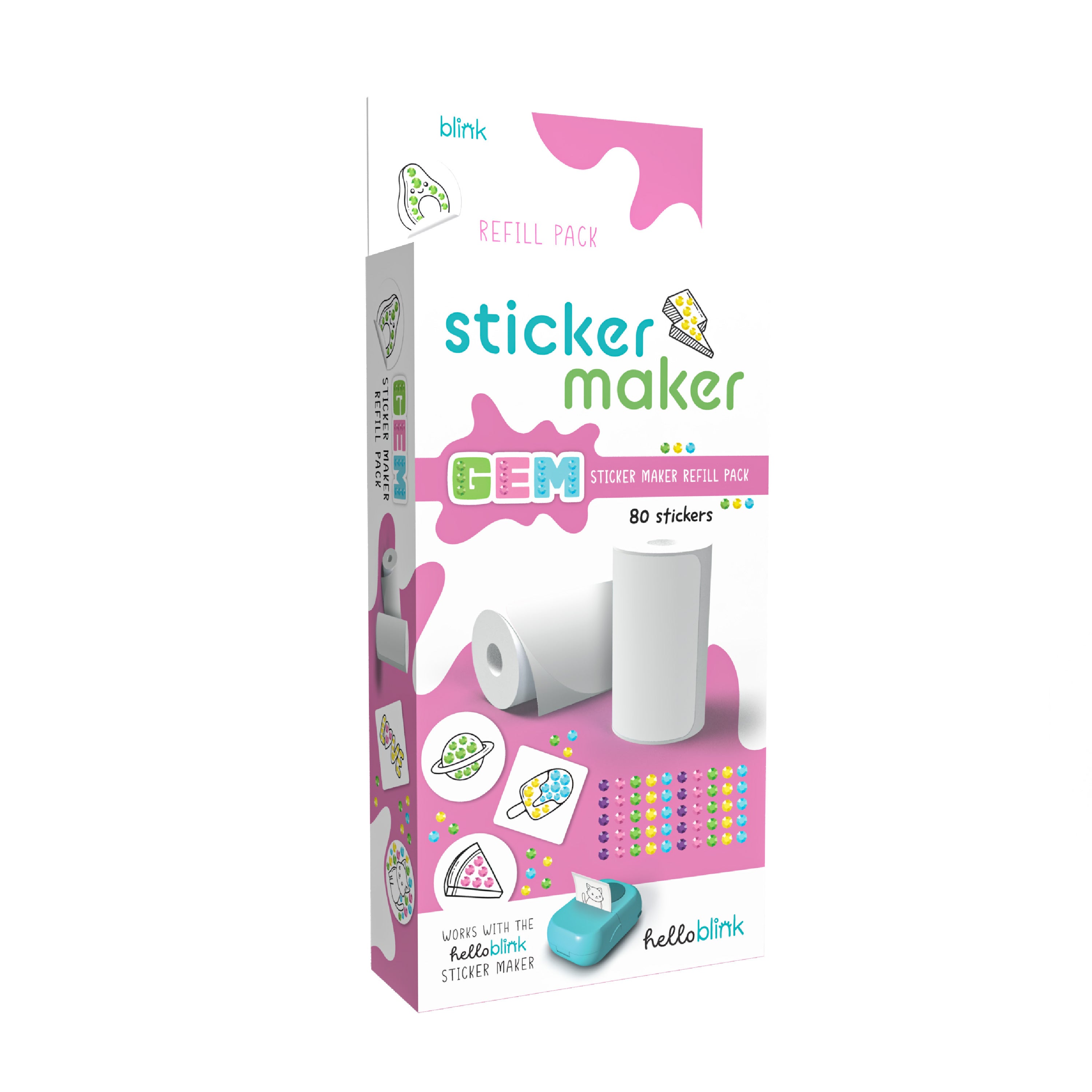 Hello Blink Sticker Maker Gem Accessory Pack