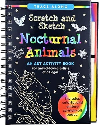 Nocturnal Animals Scratch & Sketch