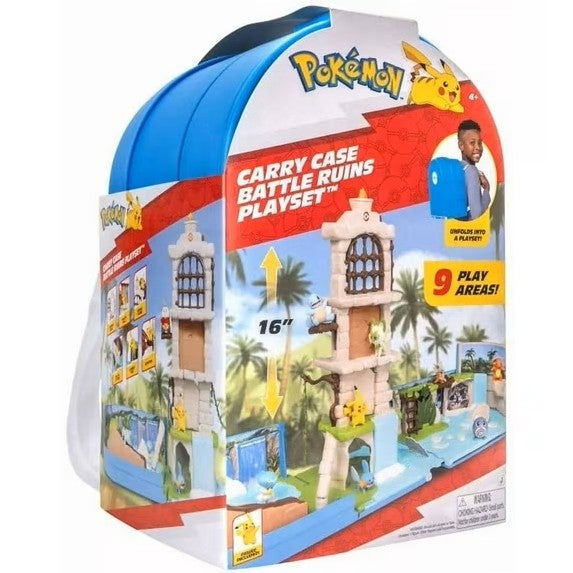 Pokemon Carry Case Battle Ruins Playset
