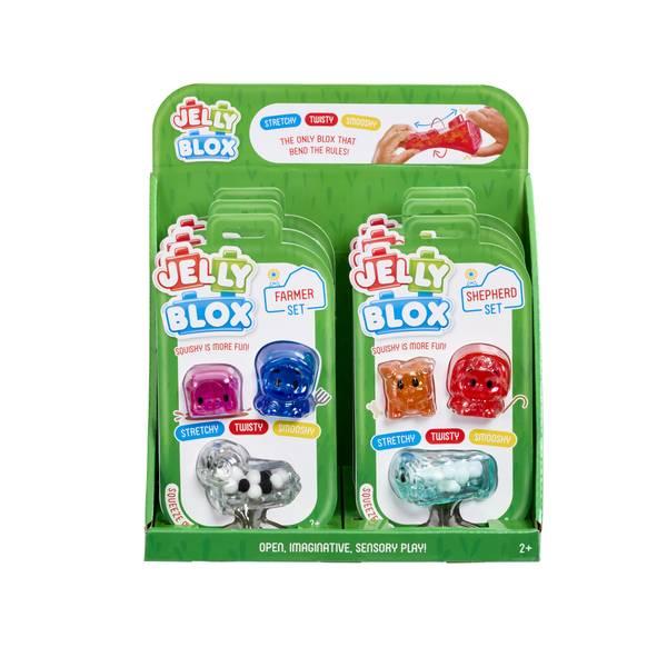 Jelly Blox Farm Friends (Shepherd, Sheep, Dog)